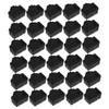Gatuida 250pcs Ethernet Port Dust Covers Black LAN Protectors for