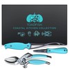 Toadfish Coastal Kitchen Collection - Includes Crab Cracker, Shrimp Deveiner,