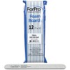 ForPro Professional Collection Nail Foam Boards, Zebra, 100/180 Grit, Double-Sided