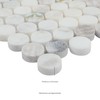 MSI Cloudland Round Pattern Polished Marble Mosaic Floor and Wall