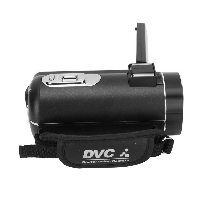 4K Video Camera with Remote Control Microphone Lens Hood 18X