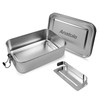 Anatole 304 Stainless Steel Bento Box 47oz 1400ml Leak-Proof Lunch