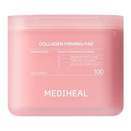 Mediheal Collagen Elasticity Filling Firming Derma Pads 2nd generation, 2 pieces, 100 sheets / 메디힐 콜라겐 탄력 채움 퍼밍 더마 패드 2세대, 2개, 100매입
