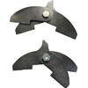Heavy Duty BBQ Smoker Hinge Weld-On 3/16 Plate Steel (8