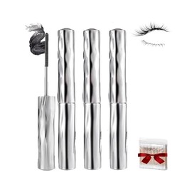 Laidanyou Mascara, 2025 Laidanyou Small Steel Mascara, Enlarge Your Eyes Small Steel Tube Mascara, Volume and Length Waterproof, Smudge-Proof & Long-Lasting & Thick Mascara (3PCS, Medium)