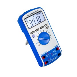 PeakTech True RMS Digital Multimeter 6000 Counts with Continuity Tester, NCV, Temperature and Autorange - CAT III 1000V / CAT IV 600V - Pack of 1 P 3410