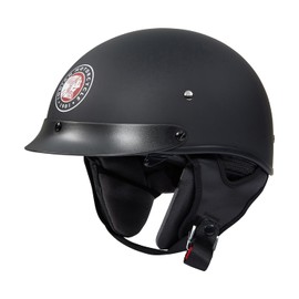Indian Motorcycle Classic Half Helmet, Black