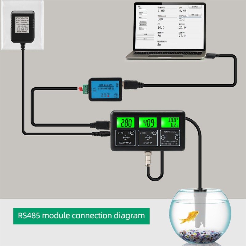 7 in 1 PH Meter for Water Digital Water Quality
