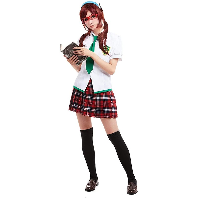 WELLERS Mari Makinami Uniform [Neon Genesis Evangelion] Cosplay Costume Set