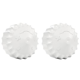 Valve Protection Cap, Hand Regulator Cap, Construction Protection Cap, M30 x 1.5 (2 x White)