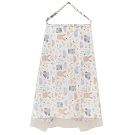 Aywyl Nursing Cape Baby Stroller Cover, Mosquito Net Function, Dual Use, Large Size, High Quality, Cotton Fabric, 360° Safe, Adjustable Drawstring, Breathable, Multi-functional, Slim