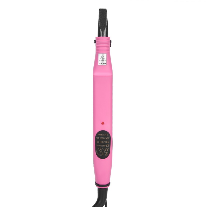 Professional Hair Extension Iron Household Hair Connector Styling Tool Pink