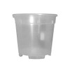 Orchid Pot Plastic Transparent in Various Sizes (Diameter 17 cm