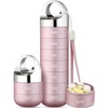 Zannaki Portable Waterproof Aluminum Weekly Pill Organizer
