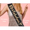 PartyForever 85th Birthday Sash 85 and Fabulous Decorations for Her