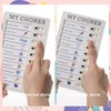 2Pcs Chore Chart Board for Family Kids Portable Memo Plastic