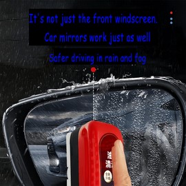 Automotive Oil Film Cleaning Brush,Glass Oil Film Remover,2024 New Glass Coating for Windshield, Prevents Rain and Fog Cleaning Glass Brush,Improves Clarity and Visibility.(2pcs)