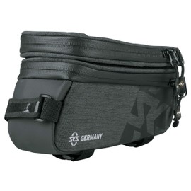 SKS 11516 11516 Traveler Smart Top Tube Bag 1.35 L for Road and Cross Bikes, Black