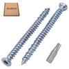 SKIR'CO (Pack of 10) Concrete Screws Galvanised 7.5 x 92mm