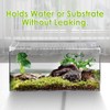 Apatal Reptile Terrarium Enclosure 8"x6"x4" Acrylic Tarantula Breeding Box Magnetic