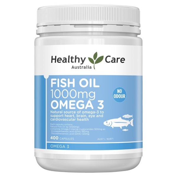 Healthy Care Fish Oil 1000mg Cap X 400