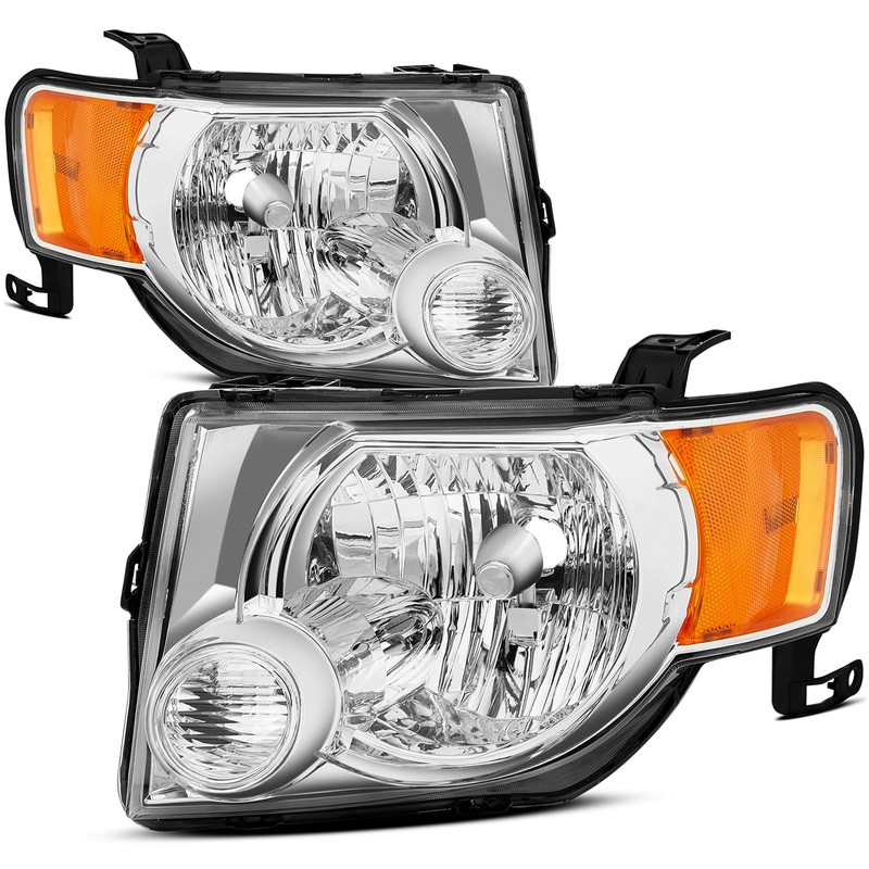 Headlights Assembly Compatible With 2008 2009 2010 2011 2012 Ford