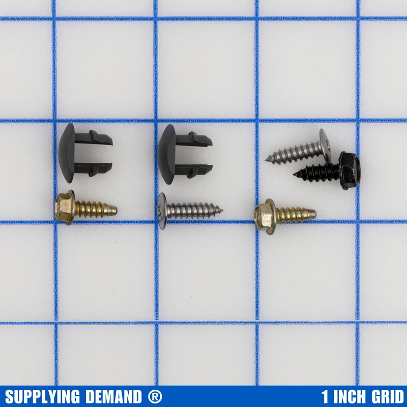 Supplying Demand WD35X10383 2983166 Dishwasher Countertop Screw and Button Plug