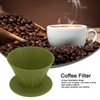 Coffee Dripper, Reusable Silicon Resin Coffee Filter Collapsible Cone Filter