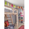 ClosetMaid 6 Cube Storage Shelf Organizer Bookshelf with Back Panel,