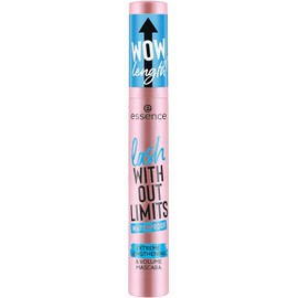 essence Máscara De Pestañas Lash Without Limits Extreme Lengthening & Volume Waterproof Voluminizadora Y Alargadora Vegana, Libre De Crueldad Animal Y Sin Parabenos