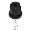 Metallor Guitar String Mounting Ferrules Through Body Mounts String Caps
