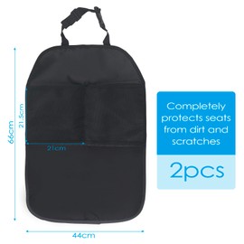 tekenewbse Car Seat Protector, Pack of 2 Backrest Protectors, Car Seat Protector, Seat Protector, Backrest Child Seat, Back Seat Protector, Car Seat Protector
