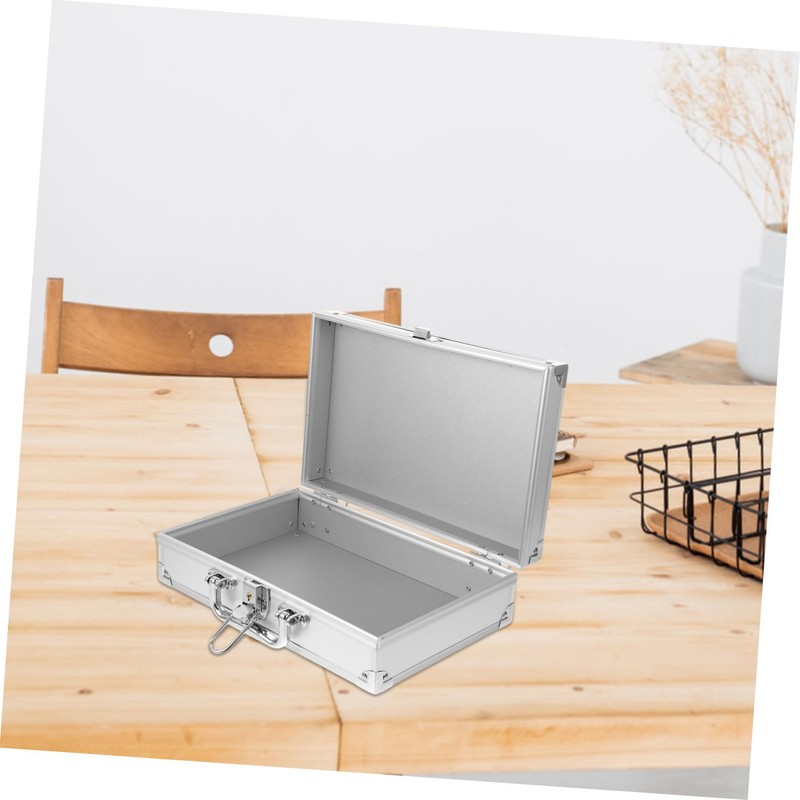 Gadpiparty Portable Carrying Case Versatile Hard Briefcase for Tools Documents