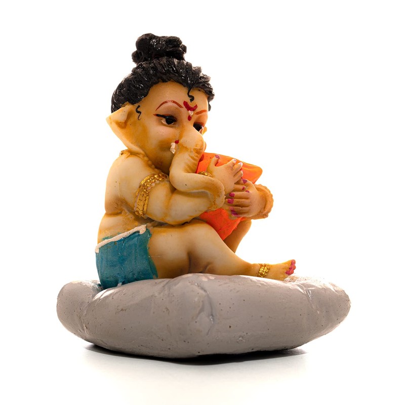 Tarini Gallery God Ganesh Modak Statue Sculpture Idol Figurine Hand