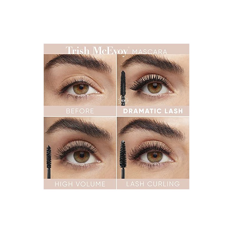 Trish McEvoy High Volume Mascara - Jet Black 0.18oz (5g)