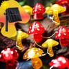 JASHIKA Solar String Lights (Red-Yellow)