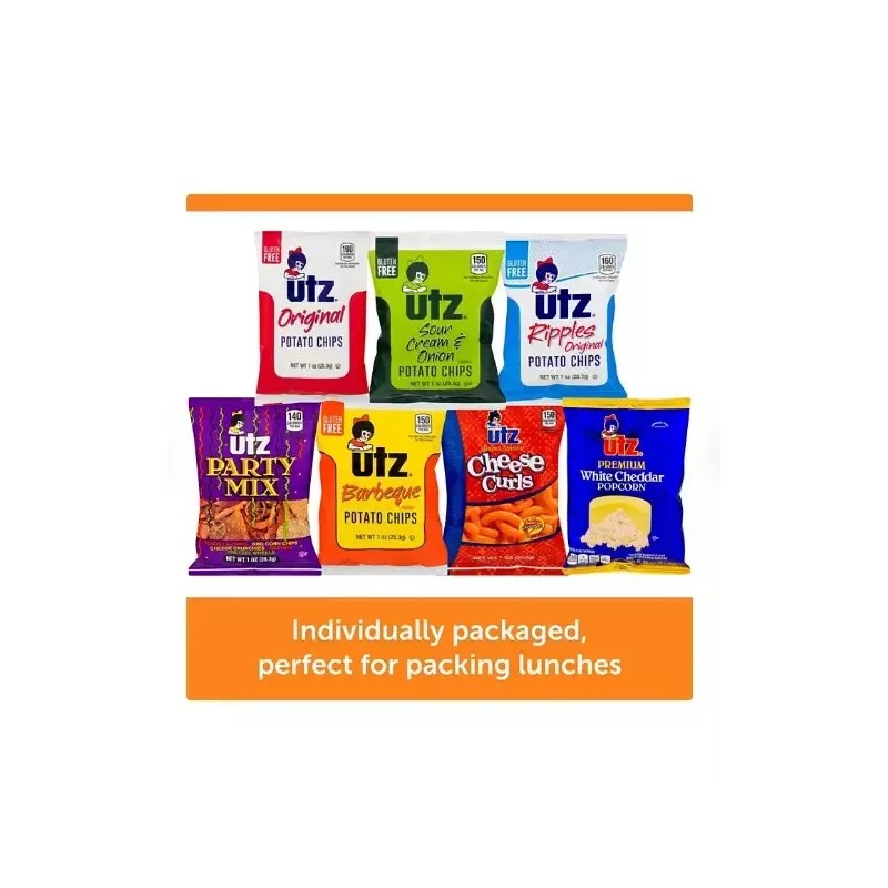 Utz Jumbo Snack Pack Box 1 oz. 42 Count