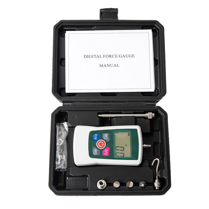 Beslands Digital Force Gauge AMF-500 500N Push-Pull Gauge Small Force
