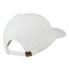 e4Hats.com Hawaii State Map Embroidered Washed Cap - White OSFM