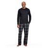 Farah Men's Long Sleeve PJ Lounge Set Soft Cotton Long