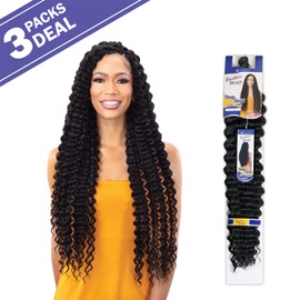 FreeTress Crochet Braids Deep Twist Extra Long (3-pack, 530)