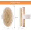 URAQT Dry Brush, Back Brush, Massage Brush, Body Dry Brush