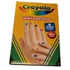 Crayola nail tattoos for kids Classic Pack 120 - 144