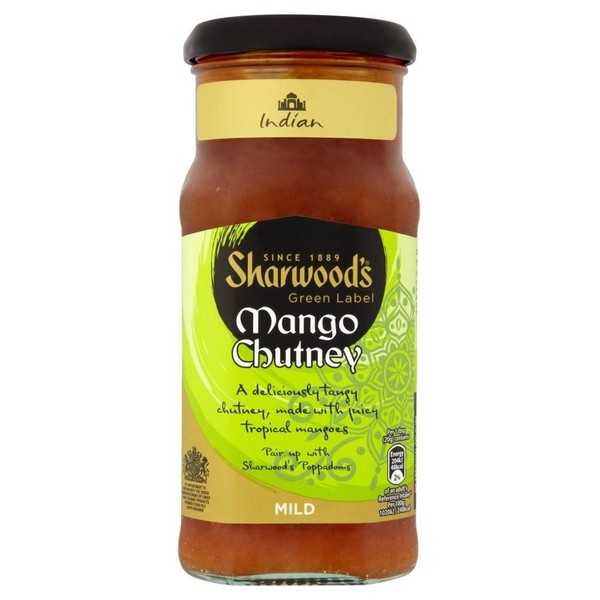 Sharwood's Green Label - Chutney de mango 530G