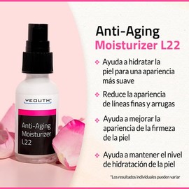 YEOUTH Crema Facial Antiarrugas con Jojoba y Manteca de Karité - Crema Hidratante para Mujer y Hombre - Para Arrugas, Firmeza y Suavidad en la Piel de
