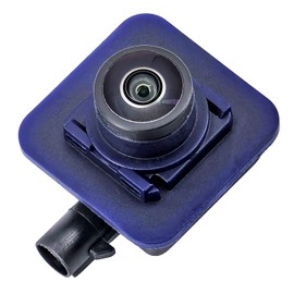 HC3Z-19G490-X Rear View Backup Camera Compatible with Ford F250 F350 Super Duty 2017 2018 2019 Reverse Park Assist Back Up Camera HC3Z-19G490-E HC3Z-19G490-M HC3Z-19G490-T, Plug Round Hole