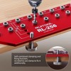 RUITOOL Shelf Pin Jig 11 Holes, Self-contained Clamping Function All