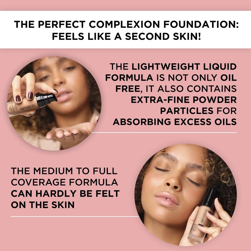 Artdeco perfect complexion foundation, liquid make-up