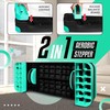 Yes4All 2-in-1 Adjustable Aerobic Stepper with Extra Rocker Balance Board