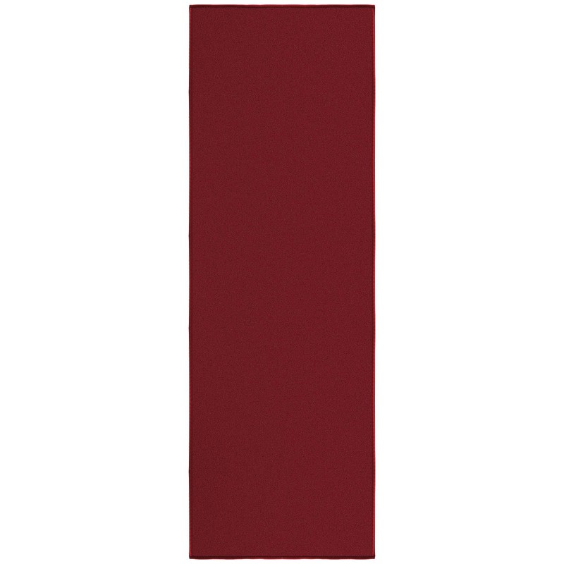 Ottomanson Hallway Runner Rug 20" x 59" Non Slip Solid